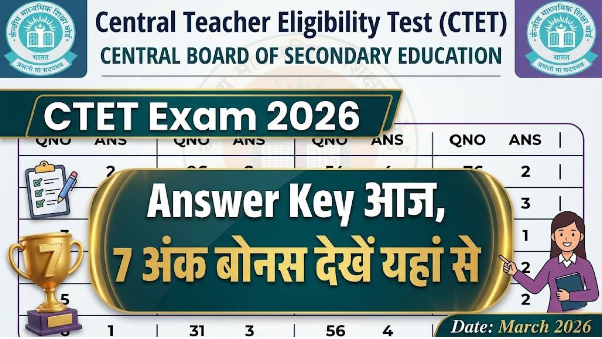 CTET Answer Key 2026 Released