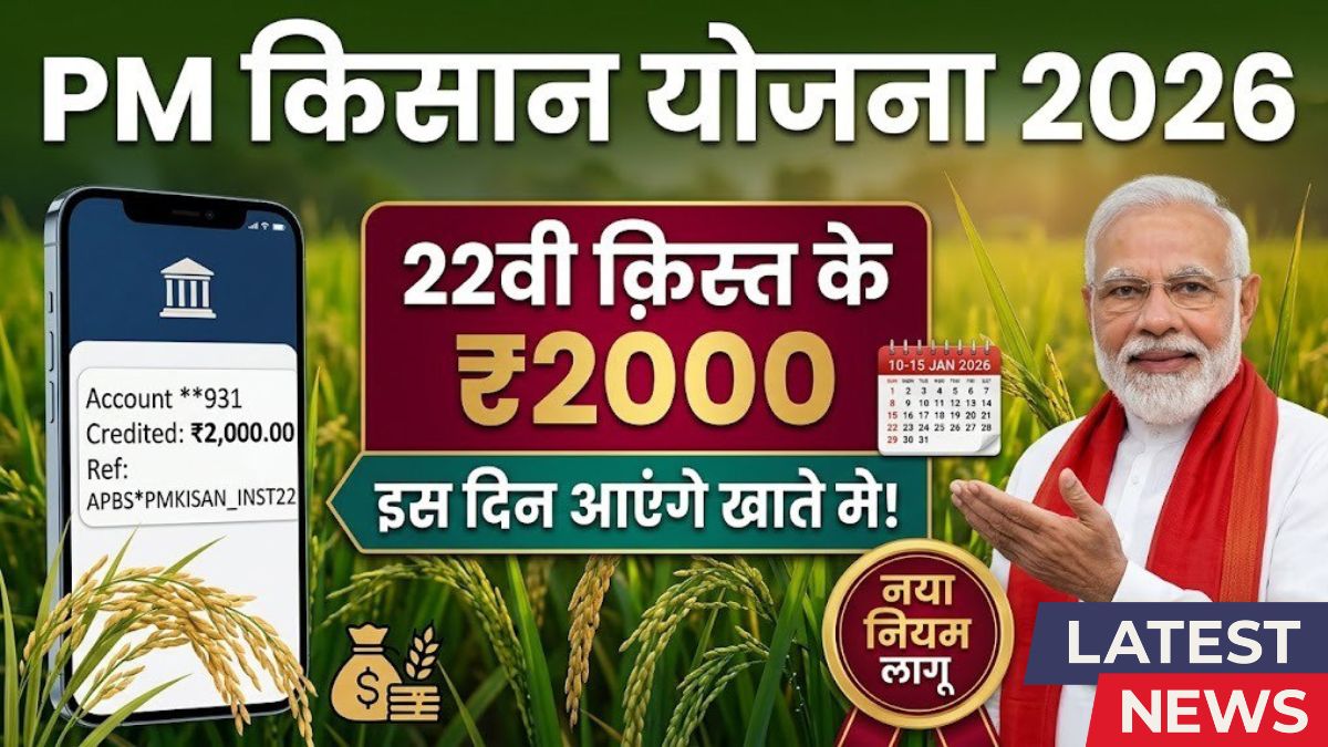 PM Kisan 22nd Installment 2026